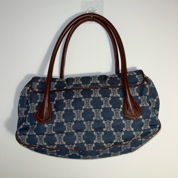 Celine Macadam Printed Denim Bag - Picture 7 of 15